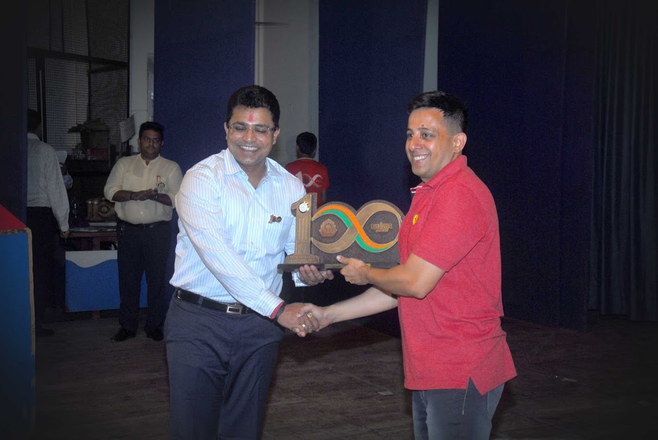 Chairman Nirav Patel facilitates Anuj Dhar